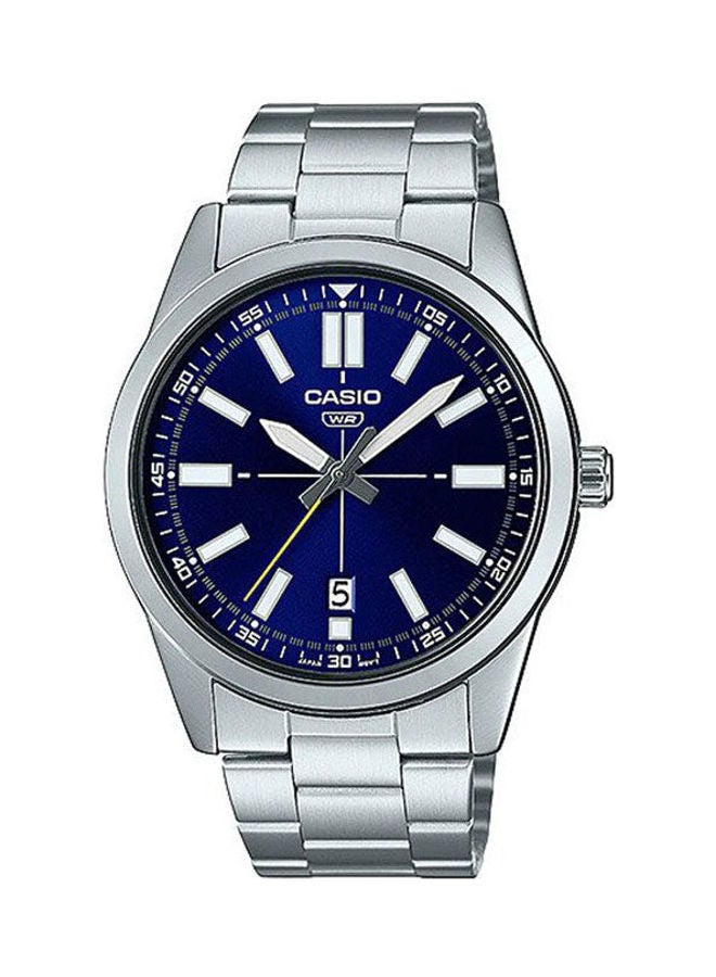 كاسيو ساعة تناظرية من الستانلس ستيل MTP-VD02D-2EUDF - Image 1