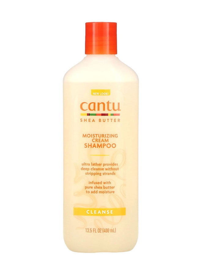 Cantu - Shea Butter - Moisturizing Shampoo Moisturizing Cream Shampoo Multicolour 400ml - Image 1