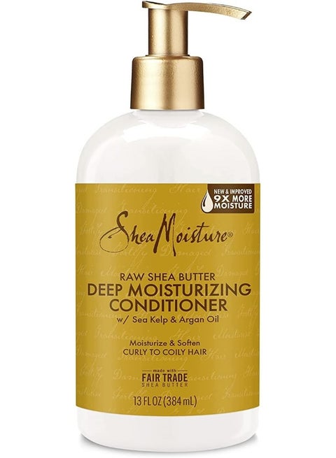 Raw Shea Butter, Deep Moisturizing Conditioner, Packaging May Vary Multicolour 384ml