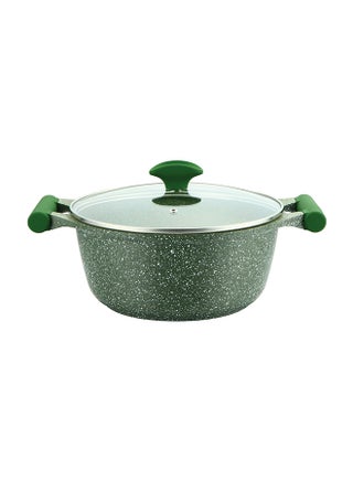 Granite Non-Stick Aluminium Sauce Pan With Lid Green 24cm - pnsku/N52396778A/45/_/1739788808/90a12e57-6671-420b-afdc-ebcda562249a