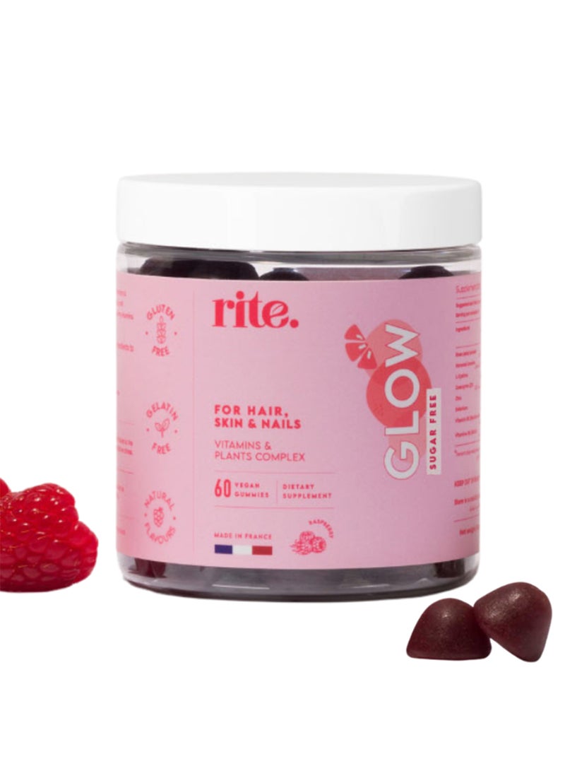 Rite Glow Vegan 60 Gummies  - Image 1