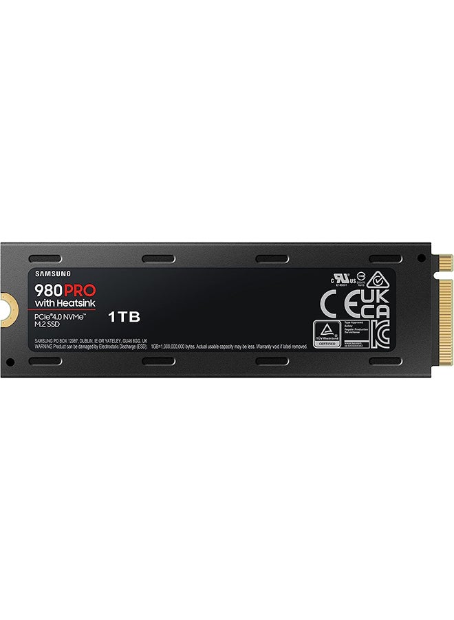 محرك أقراص SSD ‏980 برو داخلي مزود بمشتت حراري، يتميز بإصدار بمعيار X4 NVMe 1.3c M.2 من الجيل الرابع ومزود بواجهة PCIe، طراز MZ V8P1T0CW 1 TB - pnsku/N52408257A/45/_/1695639137/3d155b1e-07d3-472e-8bcf-af893489492b