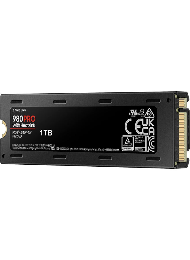 محرك أقراص SSD ‏980 برو داخلي مزود بمشتت حراري، يتميز بإصدار بمعيار X4 NVMe 1.3c M.2 من الجيل الرابع ومزود بواجهة PCIe، طراز MZ V8P1T0CW 1 TB - pnsku/N52408257A/45/_/1695639141/0ac8895a-e26e-448b-916d-79bda5509648