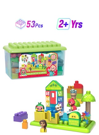 96119 53-Piece Melon Patch Academy Large Building Blocks 53 2+ Years - pnsku/N52409106A/45/_/1749117674/dbda2936-234a-4bb7-8c72-dc468103b237