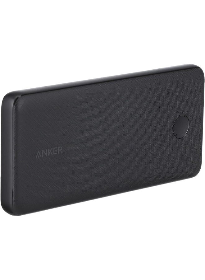 Anker - 10000 mAh Power Core III 10K Slim And Powerful Portable Battery With Two USB-A Port Outputs And One USB-C PD Input 12 watt Black - Image 1