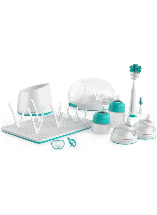 NANOBEBE Ultimate Newborn Gift Set - Teal - Image 1