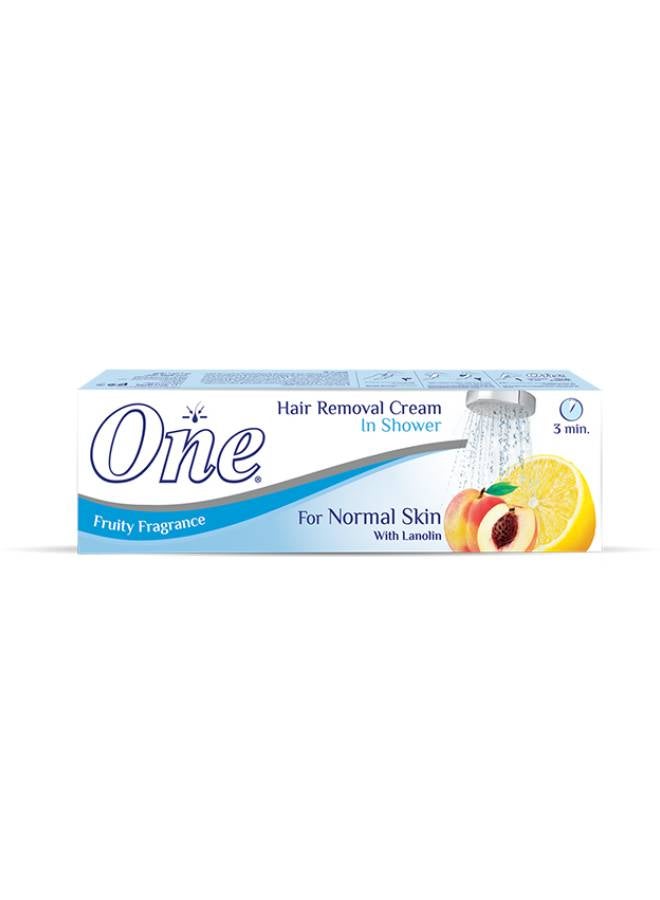 Eva Hair Removal Cream In The Shower Lanolin For Normal Skin Fruity Scent 140g 