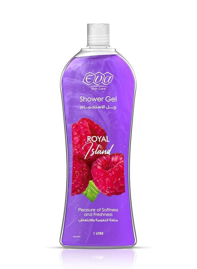 Eva - Skin Care Shower Gel Royal Island 1 Liter 1L - Image 1