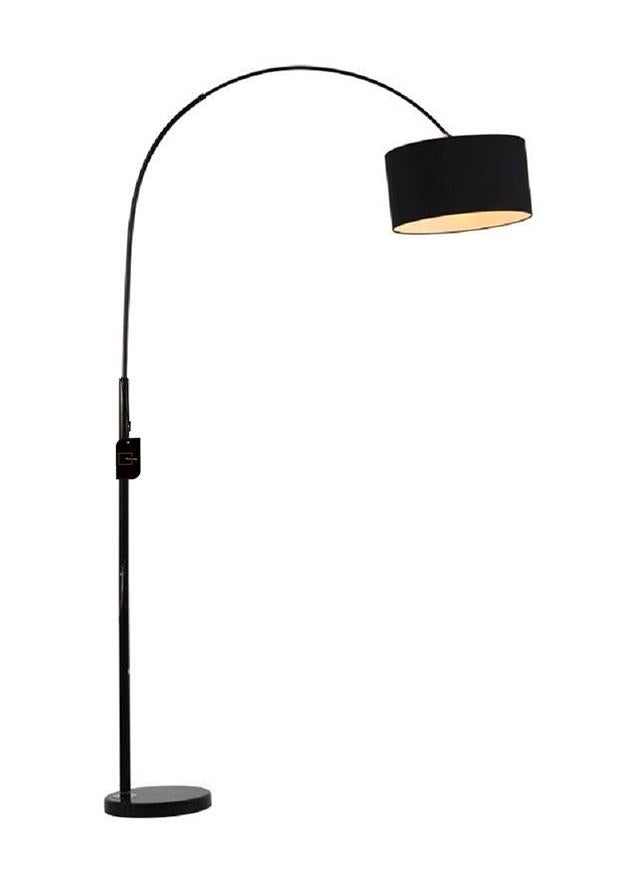 Sharpdo Floor Lamps for Living Room with Adjustable Hanging Drum Shade for Reading Lamp for Bedroom Office Combination Black 26x70x185cm - Image 3