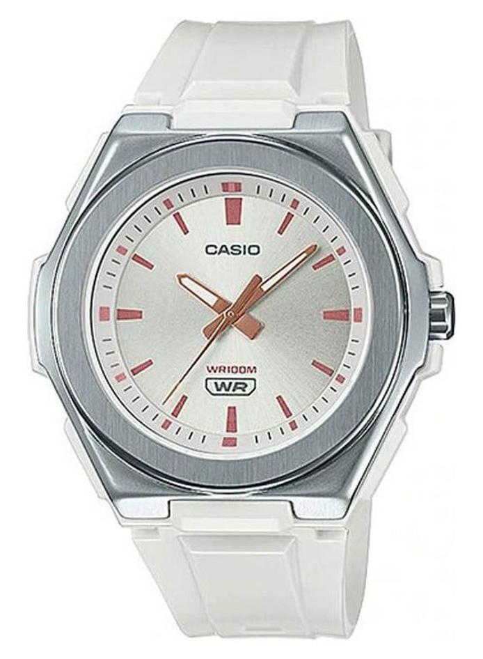 كاسيو ساعة تناظرية مطاطية للرجال LWA-300H-7EVDF للرجال - Image 1