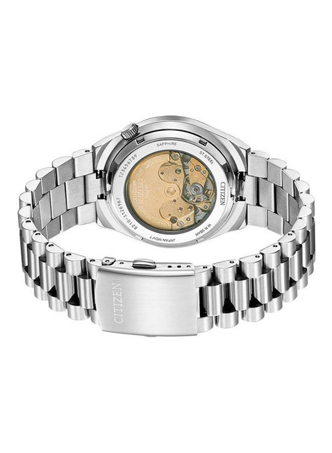 سيتيزن ساعة يد بمشبك تناظري من الفولاذ المقاوم للصدأ NJ0150-81L - Image 2