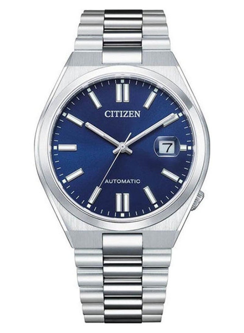 سيتيزن ساعة يد بمشبك تناظري من الفولاذ المقاوم للصدأ NJ0150-81L - Image 1