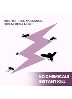 SONASHI Fly, Mosquitoes, and Insect Killer 31W with UV-A Tube for Instant Killing | No Poisonous Vapor/Odor | Easy hanging and clean with Removable Tray | Low Power Consumption Device 31 W SIK-720N Black  - Image 3