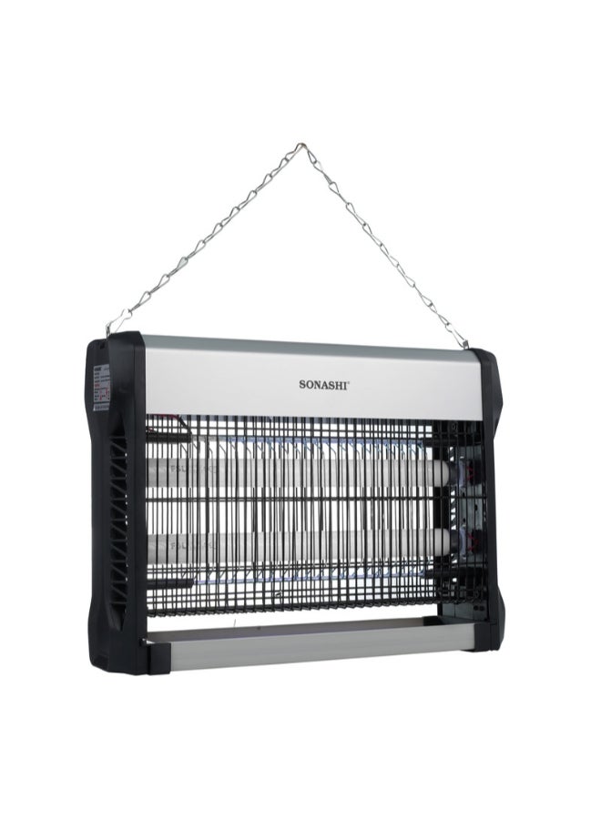 SONASHI - Fly, Mosquitoes, and Insect Killer 31W with UV-A Tube for Instant Killing | No Poisonous Vapor/Odor | Easy hanging and clean with Removable Tray | Low Power Consumption Device 31 W SIK-720N Black - Image 1
