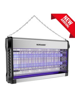 SONASHI 41W Electric Automatic Pest Bug/Mosquito/Insect Killer With UV-A Tubes | No Poisonous Vapor/Odor | Hanging Chain for Easy Installation | Suitable for Kitchen, Home, Indoor, and Yards 41 W SIK-730N Black  - Image 1