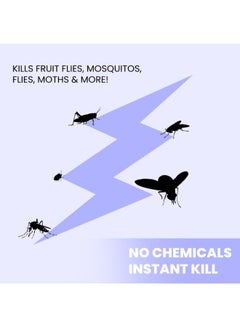 SONASHI 41W Electric Automatic Pest Bug/Mosquito/Insect Killer With UV-A Tubes | No Poisonous Vapor/Odor | Hanging Chain for Easy Installation | Suitable for Kitchen, Home, Indoor, and Yards 41 W SIK-730N Black  - Image 3