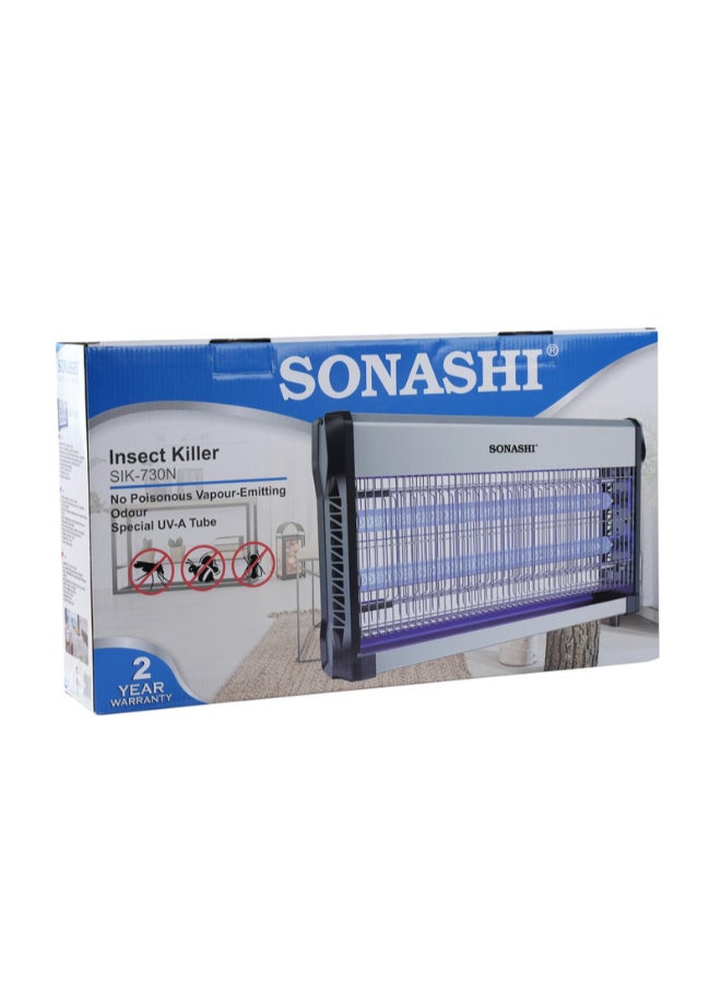 SONASHI - 41W Electric Automatic Pest Bug/Mosquito/Insect Killer With UV-A Tubes | No Poisonous Vapor/Odor | Hanging Chain for Easy Installation | Suitable for Kitchen, Home, Indoor, and Yards 41 W SIK-730N Black - Image 1