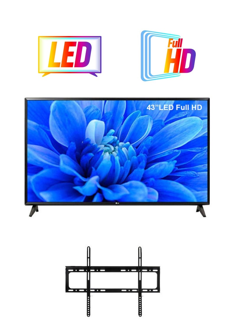 LG 43-Inch LED Full HD TV With Built-In Receiver 43LM5500PVA  With Flat Panel TV Wall Mount Bracket GM-B75 43LM5500PVA /bundle/Gift Black - Image 1