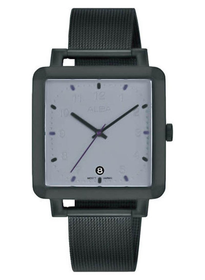 Alba Men's Stainless Steel Analog Watch AG8L71X1 - Image 1