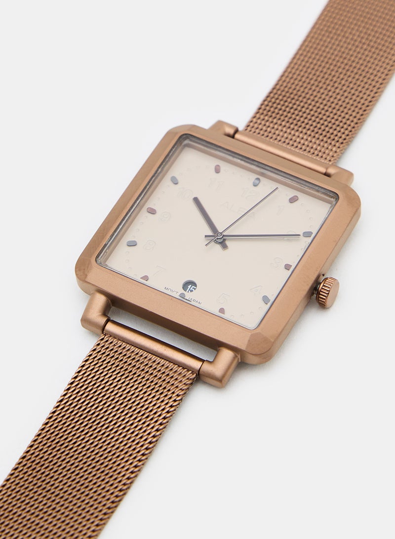 ألبا ساعة أنالوج من الفولاذ المقاوم للصدأ AG8L79X1 - Image 3