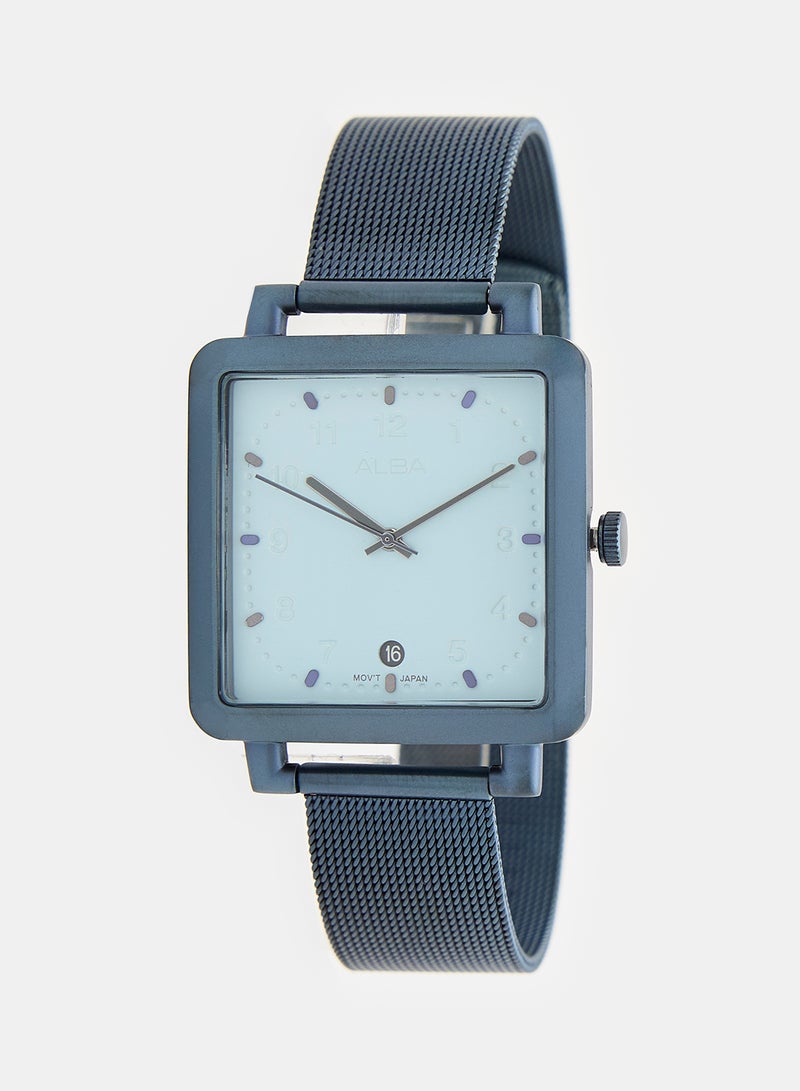 ألبا ساعة تناظرية من الفولاذ المقاوم للصدأ AG8L83X1 - Image 1