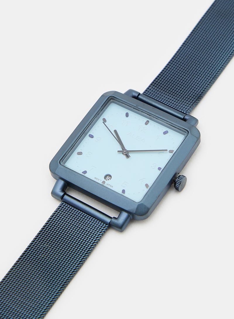 ألبا ساعة تناظرية من الفولاذ المقاوم للصدأ AG8L83X1 - Image 3