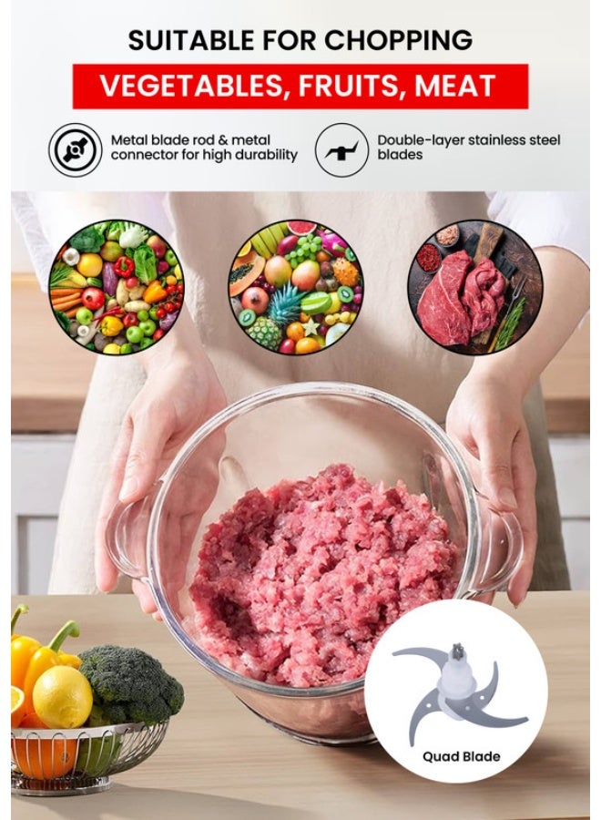 Clikon Chopper With Garlic Peeler Set 2 L 350 W CK2643 Multicolour - Image 4