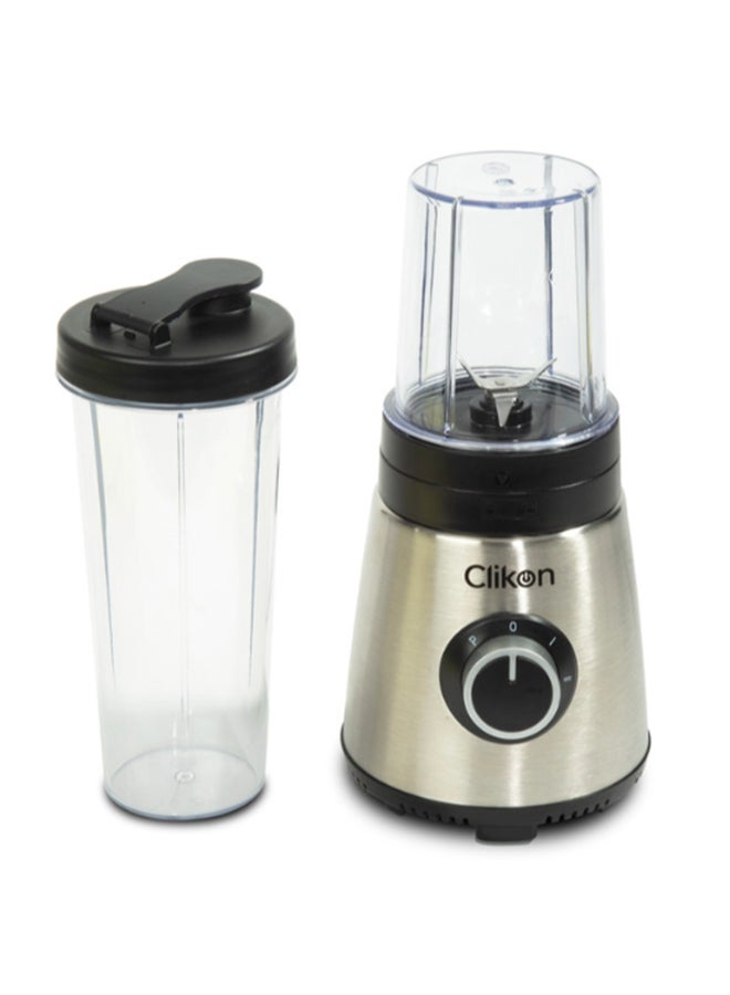كليكون طقم أداة صنع مشروب السموذي بمحرك نحاسي قوي 600 ml 250 W CK2649 فضي/ أسود/ شفاف  - Image 5