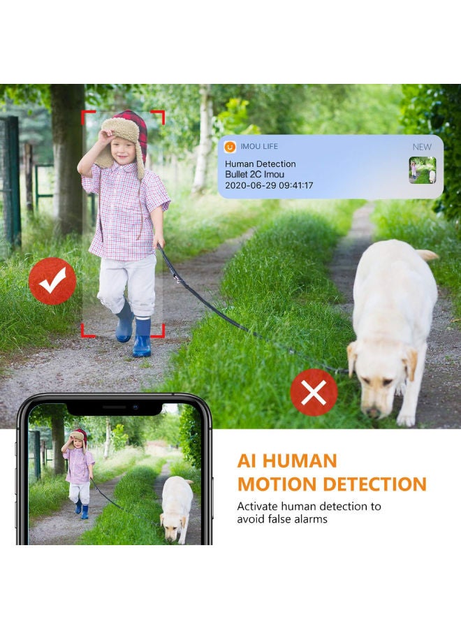 IMOU - IPC-F22P-D-0360B-imou
Bullet 2C Bullet WiFi Camera 2MP - Image 1