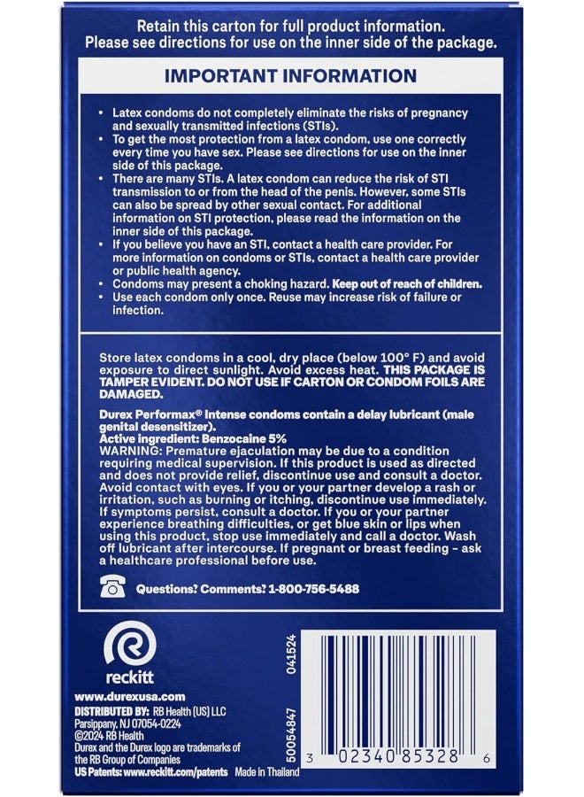 Durex Performax Intense Condoms - Image 3