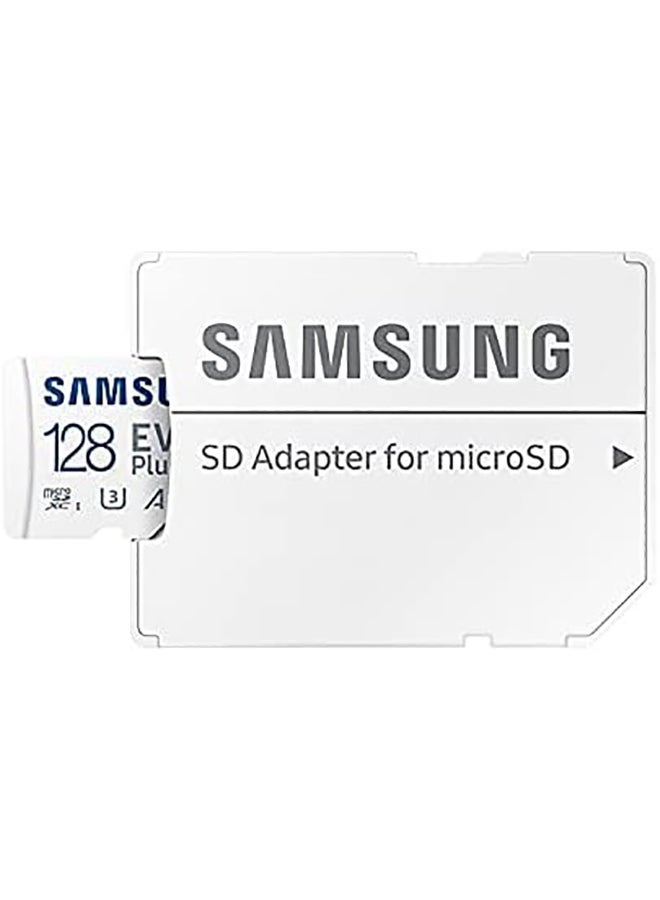 سامسونج - بطاقة ذاكرة Evo plus 128GB microSD SDXC U3 فئة 10 A2 محول 130 برميل/الثانية 2021 MB-MC128KA/APC - Image 1