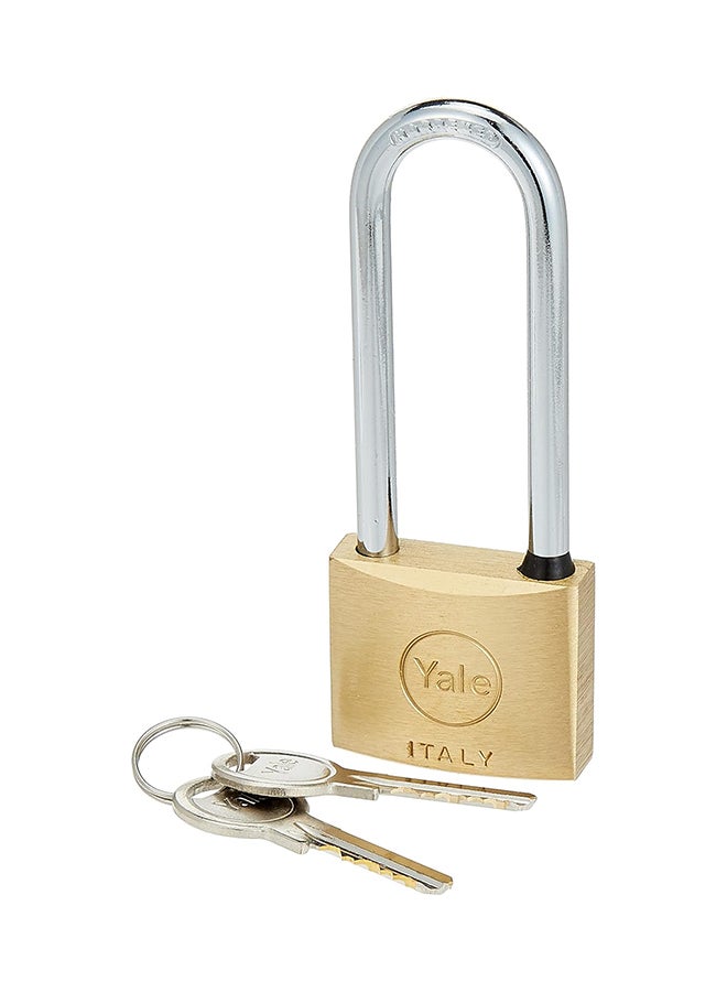 ييل قفل بهيكل صلب ذهبي 40مم - Image 2