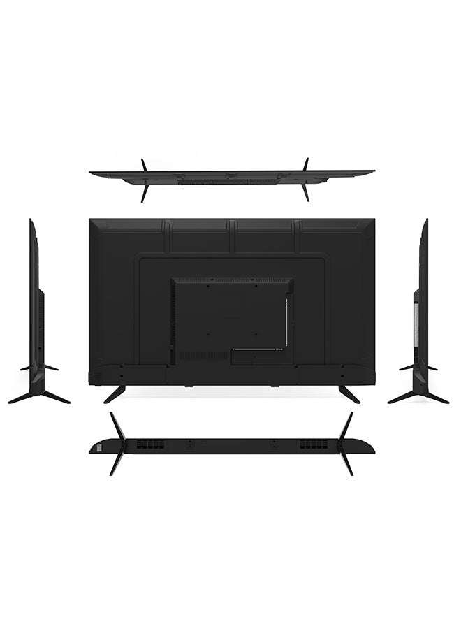 VIDEOCON - 55-Inch Edgeless 4K UHD Smart TV With Dolby Audio And Wall Mount Included In The Box e55el1100 Black - Image 1