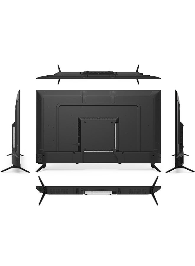 VIDEOCON - 43 Inch Edgeless Android 14 Full HD Smart TV Netflix, Youtube, Amazon Prime Etc E43EL1100 Black - Image 1