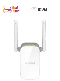 دي لينك راوتر موسع لنطاق الواي فاي N300 طراز DL-DAP1325 أبيض  - Image 1
