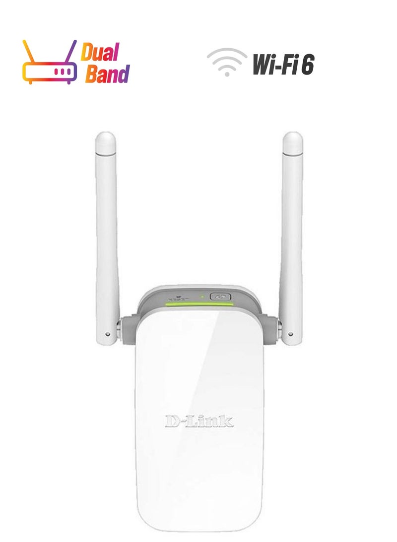 D-Link - DL-DAP1325 N300 Wi-Fi Range Extender Router White - Image 1