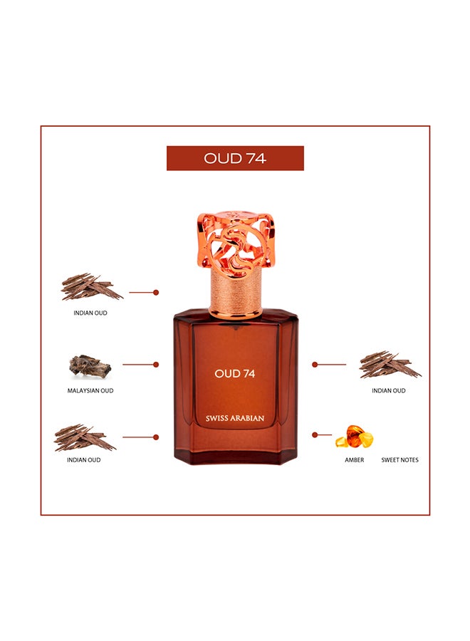 Oud 74 Eau De Parfum 50ml - pnsku/N52478567A/45/_/1730289755/4c5a035f-06e0-468b-9650-7b19f5f758aa