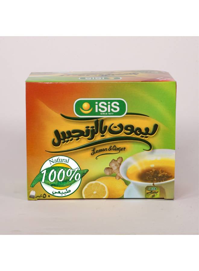 ISIS Lemon Ginger 50 filters 