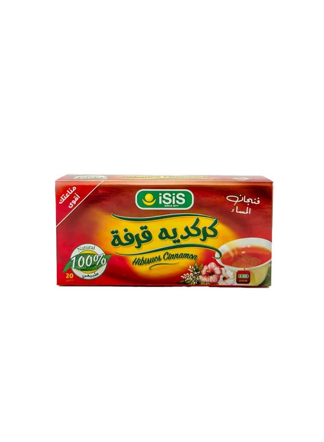 إيزيس كركديه بالقرفة 20 فلتر - Image 1