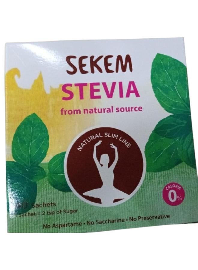 Stevia 40 sachets.