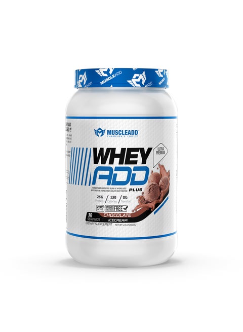 مصل اللبن إضافة-30 سيرف-1080 جرام-آيس كريم الشوكولاتة.