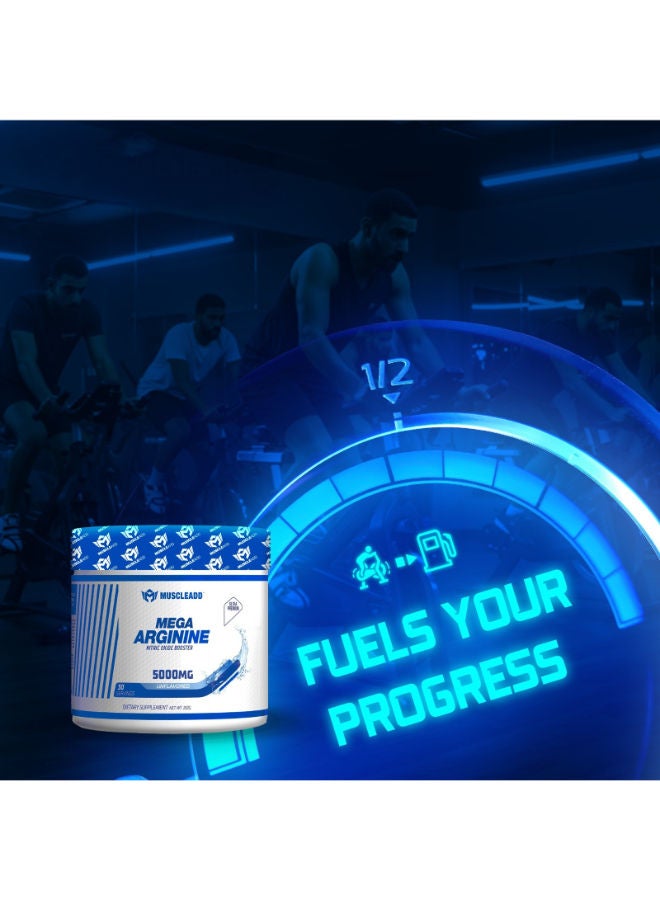 مسكليد إضافة العضلات ميجا أرجينين-5000 ملجم-30 سيرف-150 جم - Image 4