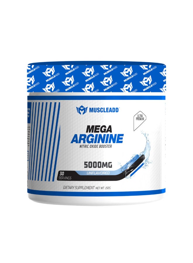 مسكليد إضافة العضلات ميجا أرجينين-5000 ملجم-30 سيرف-150 جم - Image 1