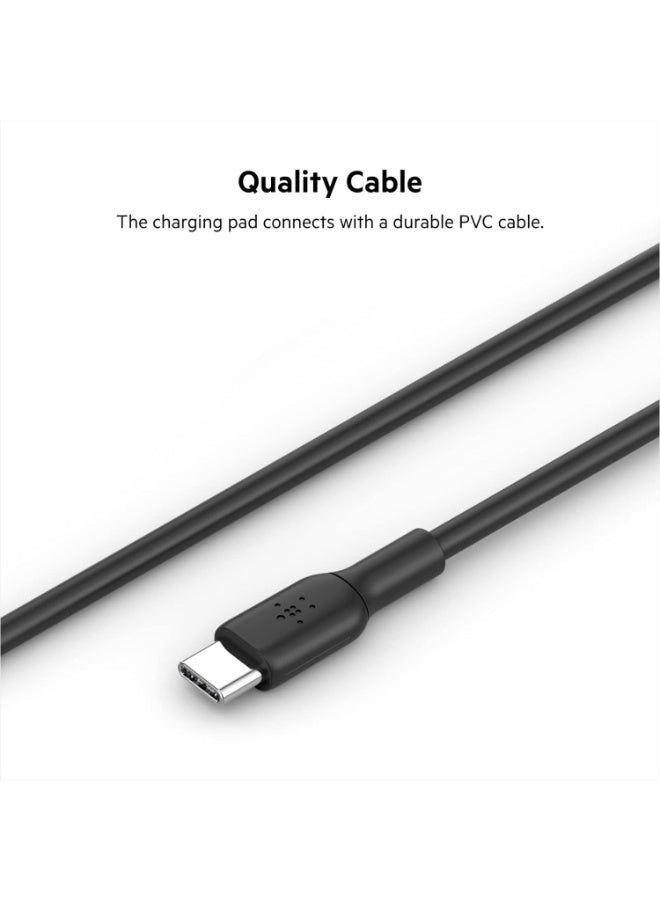 belkin - Magnetic Wireless Charger Pad 7.5W - Magsafe Compatible Apple Wireless Charger, Safe And Secure Wireless Charger For Apple iPhone 15/14/13/12 Series Black - Image 1