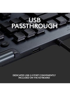 Logitech G815 keyboard Gaming  LIGHTSPEED Corded Gaming  English  - Image 4