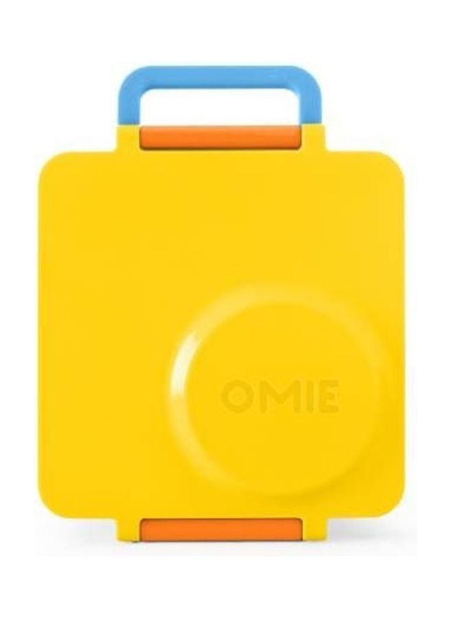 Omielife Kids Bento Box With Insulated Thermos Yellow/Orange 21.59x19.05x7.62cm - Image 2