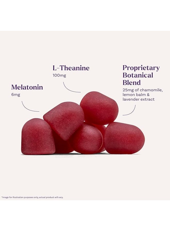 Natrol atrol Sleep+ Calm Melatonin Gummies for Adults, Sleep Gummies, Strawberry Flavor, 60 Gummies, 30 Day Supply - Image 3