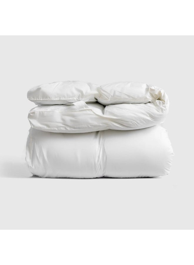 أريكا طبقة علوية للفراش قطن أبيض 200 x 200سم - Image 2