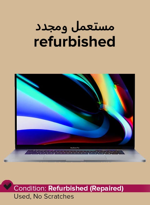 Refurbished - MacBook Pro A1707 (2017) Laptop With 15.4-Inch Full HD Display, Core i7 Processor/Quad Core/16GB RAM/512GB SSD/macOS English Grey