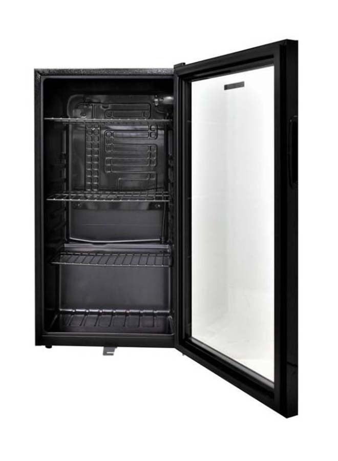 gvc pro - Mini Refrigerator With Glass Door 90 L GVRG-155 Black - Image 1